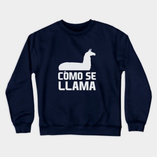 Como Se Llama Crewneck Sweatshirt